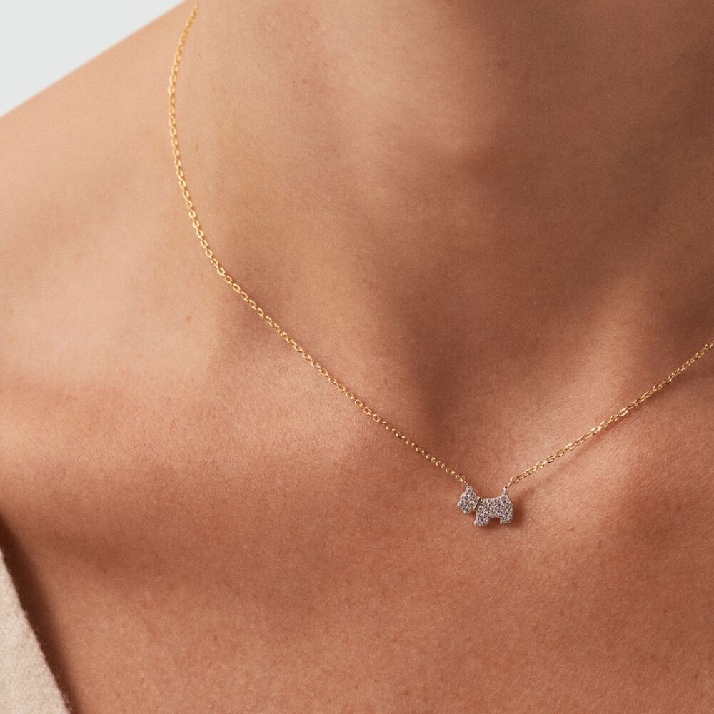 Collar corto MASCOTTE - Plateado / Dorado - Collar corto  | Agatha