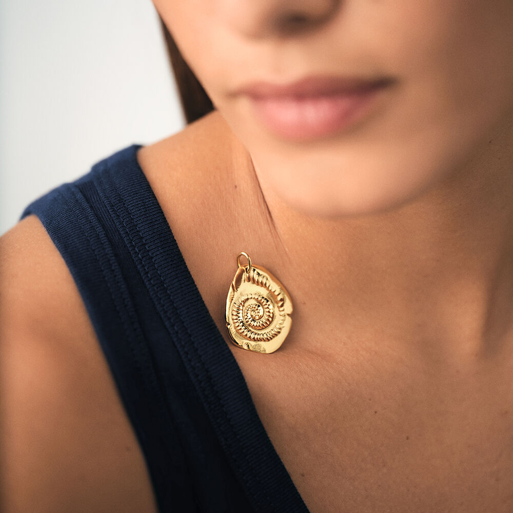 Colgante CONCHA - Dorado -   | Agatha