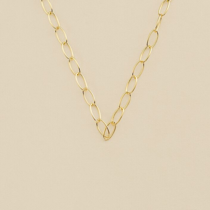 Collar largo CHAIN - Dorado - Collares  | Agatha
