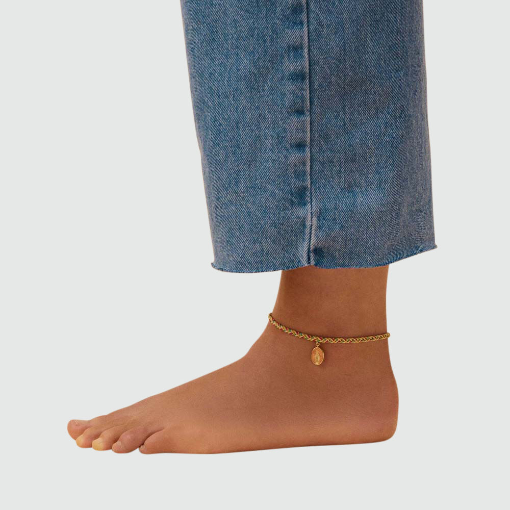 Tobillera VESPER - Multicolor / Oro - Tobillera  | Agatha