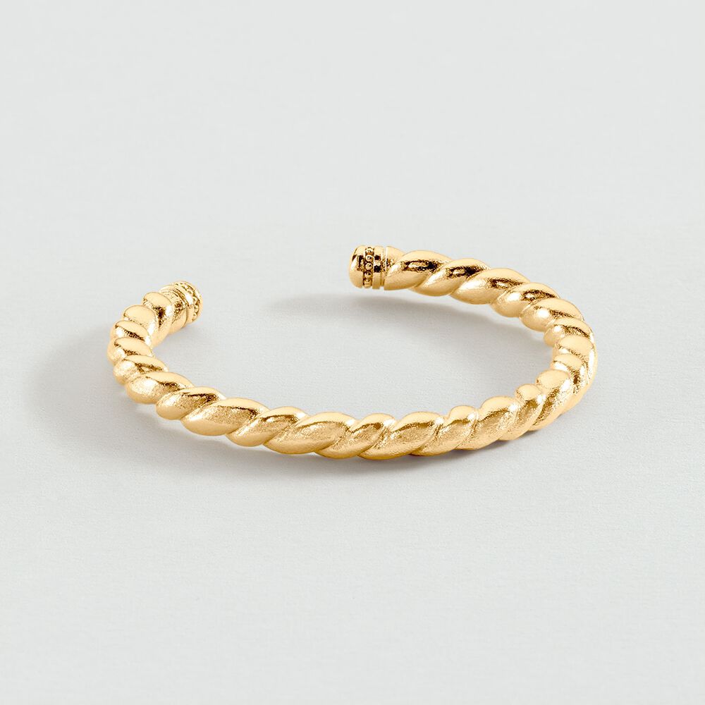 Pulsera r&iacute;gida TORSADES - Dorado - Pulsera r&iacute;gida  | Agatha