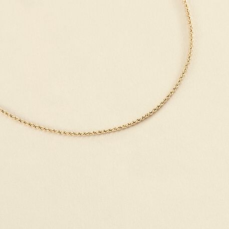 Collar midi CORDÓN - Dorado - Collares  | Agatha