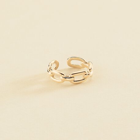 Anillo ajustable CHAIN - Dorado - Anillos  | Agatha
