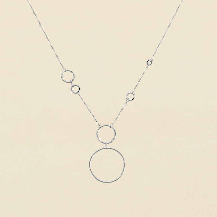 Collar largo PHILRING - Plata - Collares  | Agatha