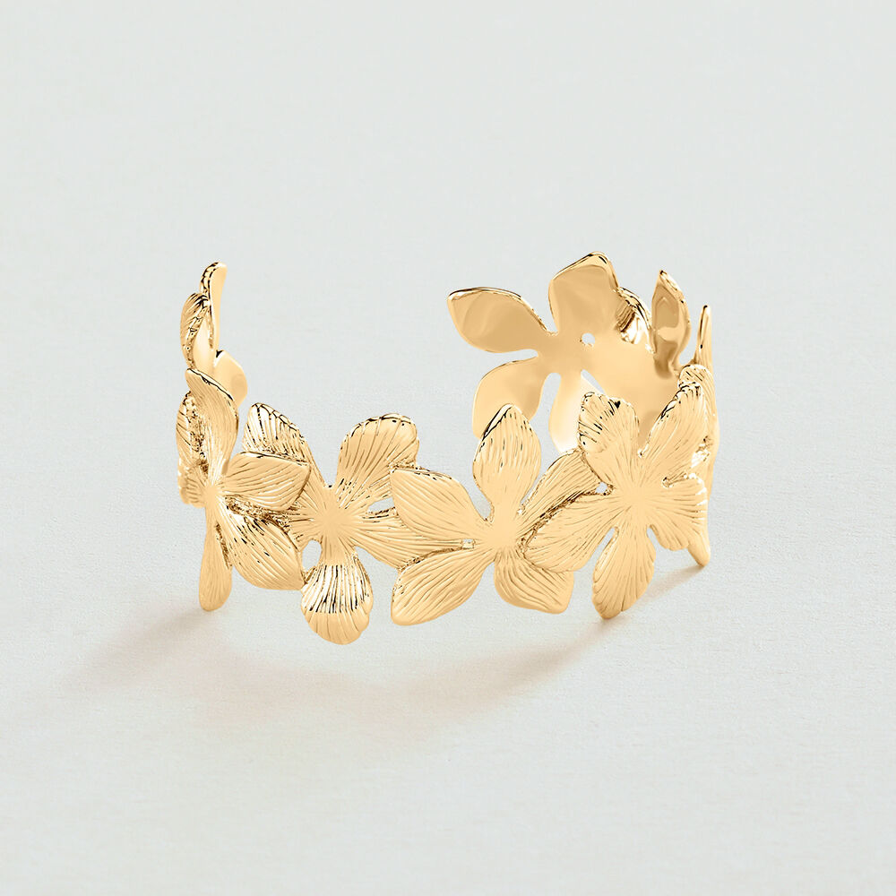 Pulsera esclava BLOOM - Dorado - Pulseras de fantasía  | Agatha