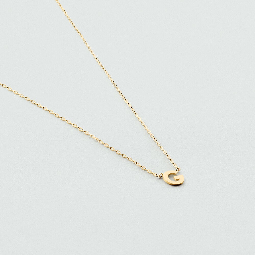 Collar corto ABC - Dorado - Collar corto  | Agatha