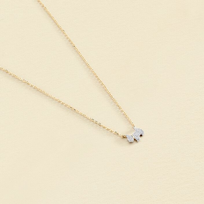 Collar corto MASCOTTE - Plata / Oro - Collares  | Agatha
