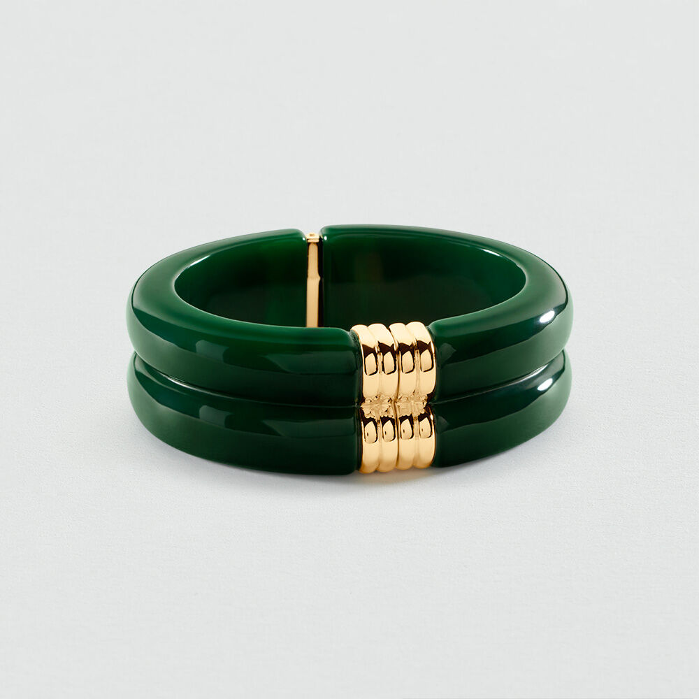 Pulsera esclava ROYAL - Verde / Dorado - Pulseras  | Agatha
