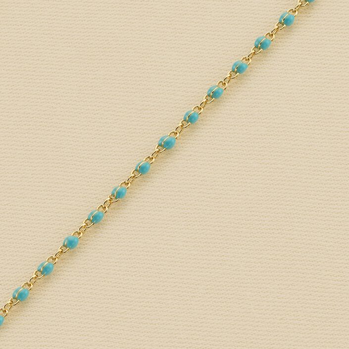 Tobillera SMARTY - Turquesa / Oro - Pulseras  | Agatha
