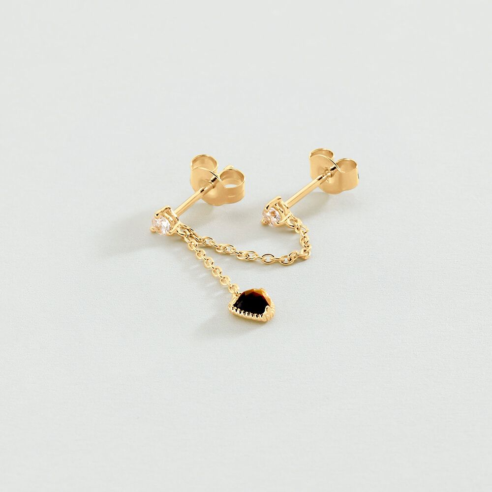 Piercing mini MIX & MATCH - Tiger eye - Piercings  | Agatha