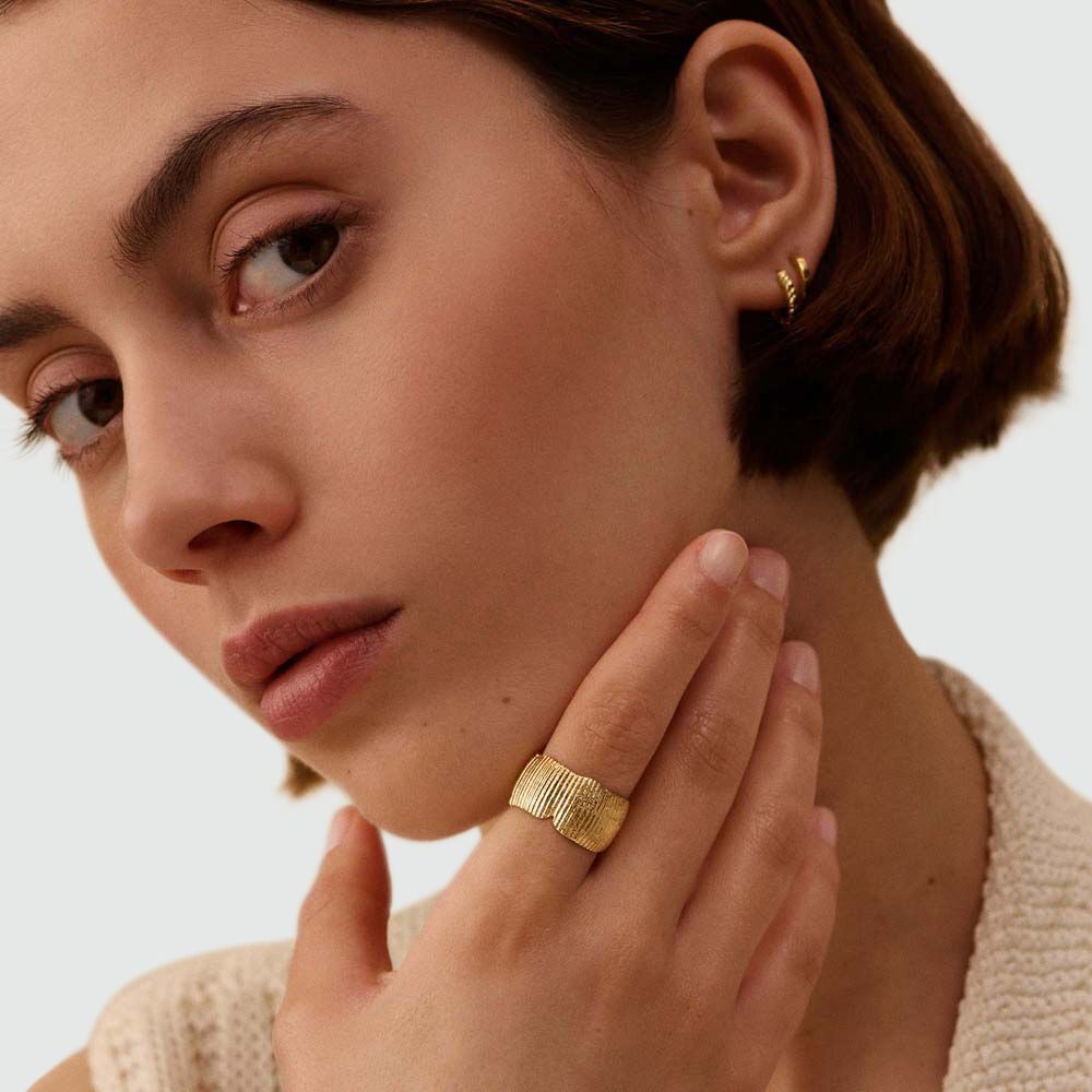 Anillo ajustable VENUS - Dorado - Anillo ajustable  | Agatha