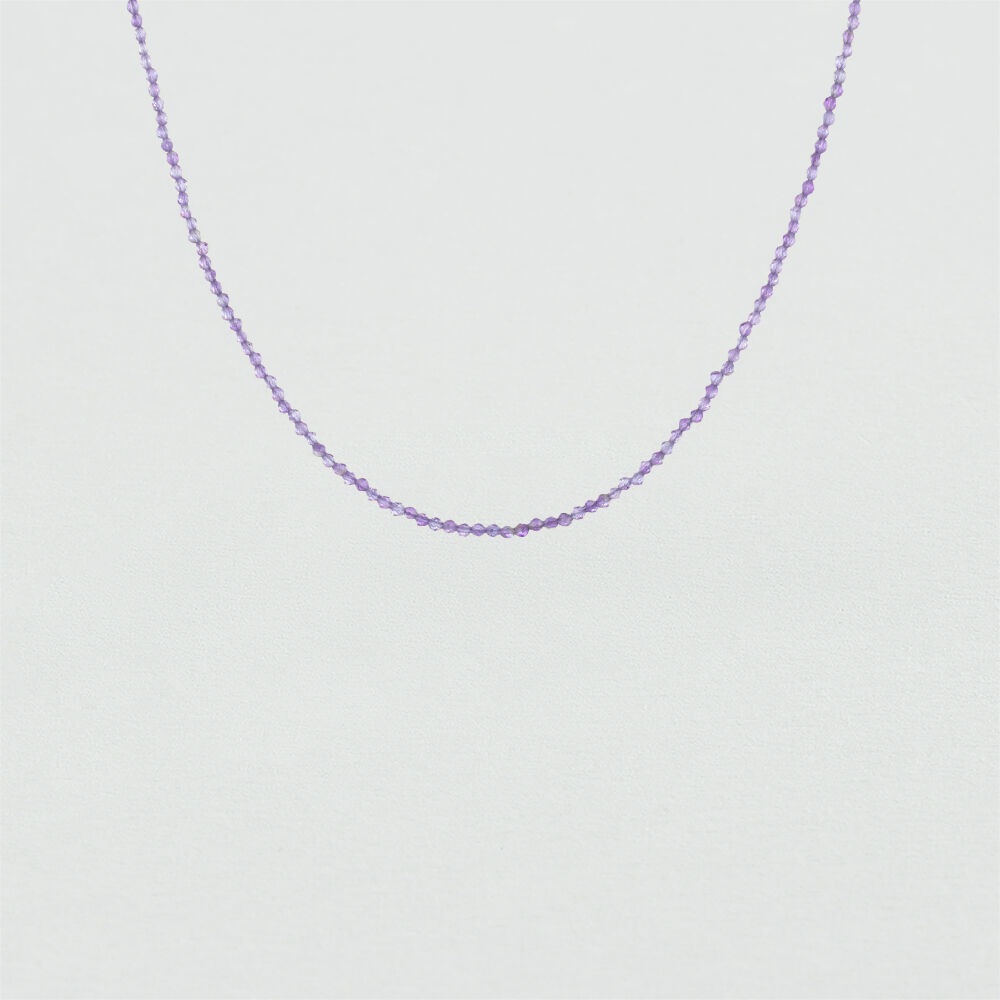 Collar corto AMETHYSTE - Albaricoque - Collar corto  | Agatha