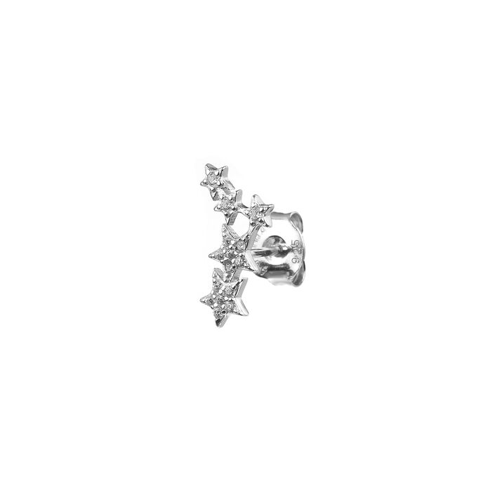 Piercing mini SHINE - Cristal / Plateado - Piercings  | Agatha