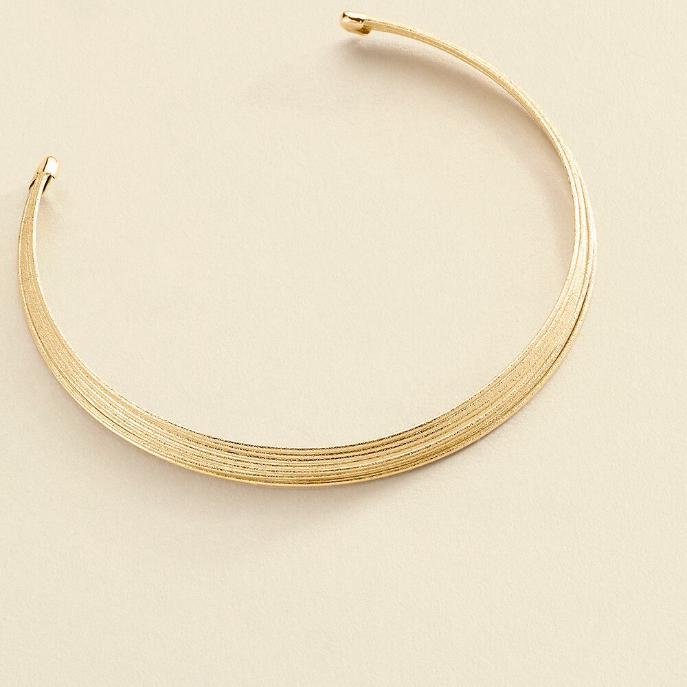 Chocker MAAT - Dorado - Collares  | Agatha