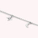 Pulsera de cadena GALAXIE - Cristal / Plateado - Pulseras  | Agatha