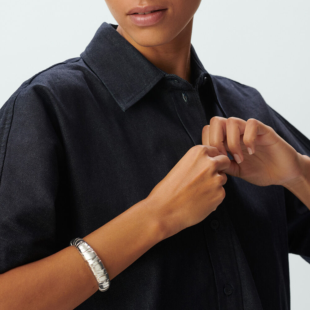 Pulsera r&iacute;gida BE - Plateado - Pulsera r&iacute;gida  | Agatha