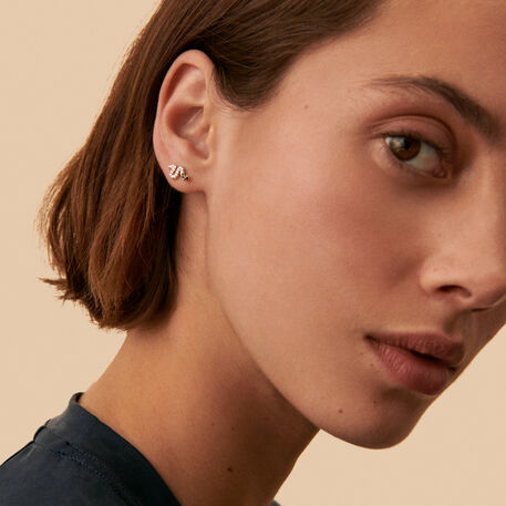 Piercing mini SNAKY - Oro / Gris - Piercings  | Agatha