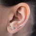 Piercing mini OPALO - Azul / Plata - Piercings  | Agatha