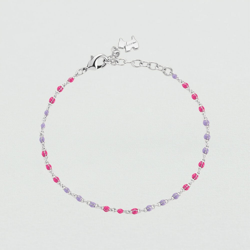 Pulsera de cadena SMARTY - Rosa / Violeta - Pulsera de cadena  | Agatha