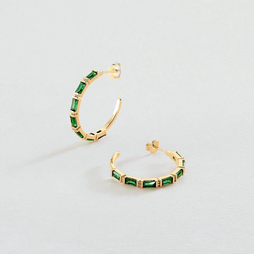 Criollas LUCILLE - Verde / Dorado - Criollas  | Agatha