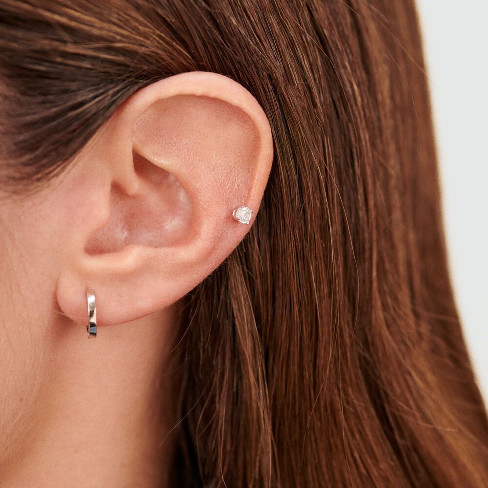 Piercing Hélix & Tragus MIX& MATCH - Cristal / Plateado - Tragus&Hélix  | Agatha