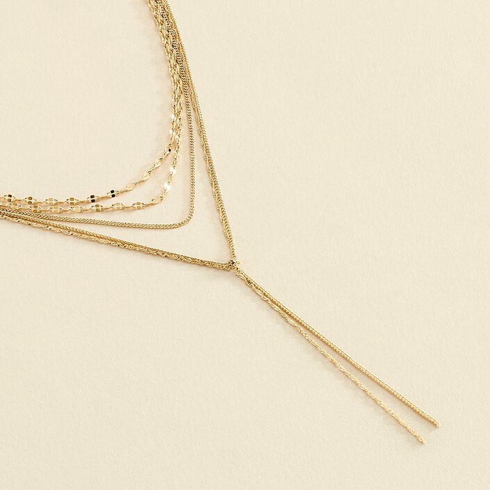 Collar midi NEBET - Dorado - Collares  | Agatha