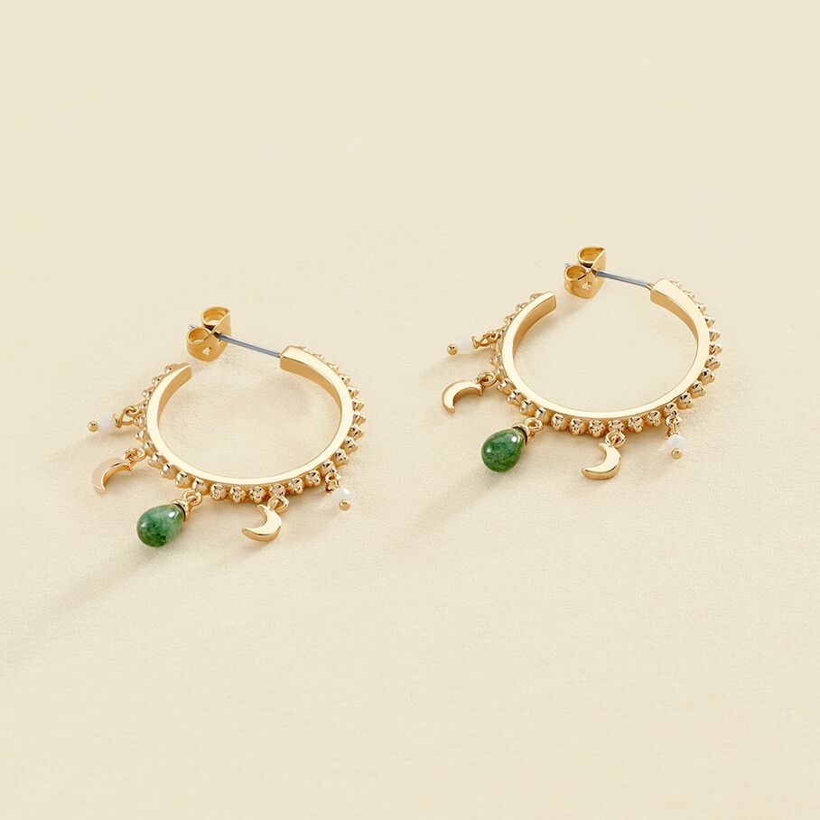 Criollas SWING - Aventurine - Pendientes  | Agatha