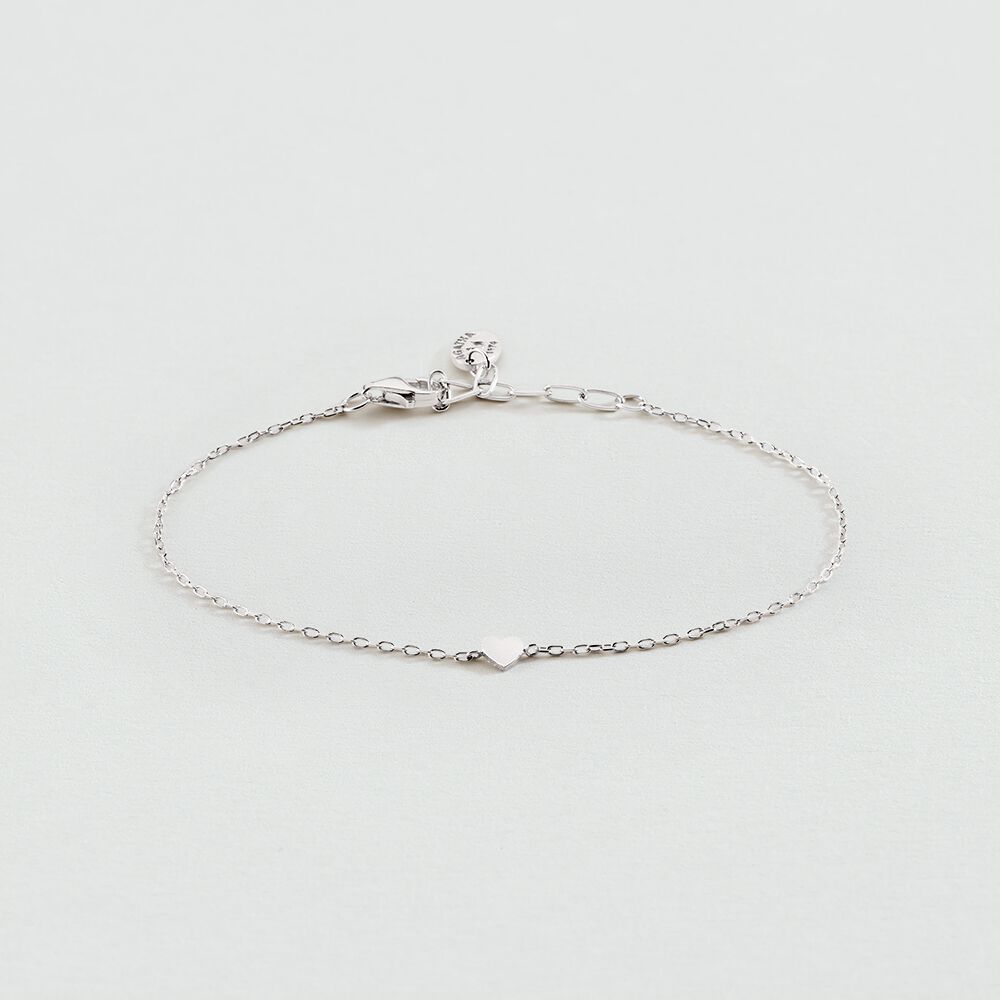 Pulsera de cadena WITH LOVE - Plata - Pulsera de cadena  | Agatha
