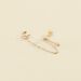 Ear cuff AMAS - Cristal / Oro - Piercings  | Agatha