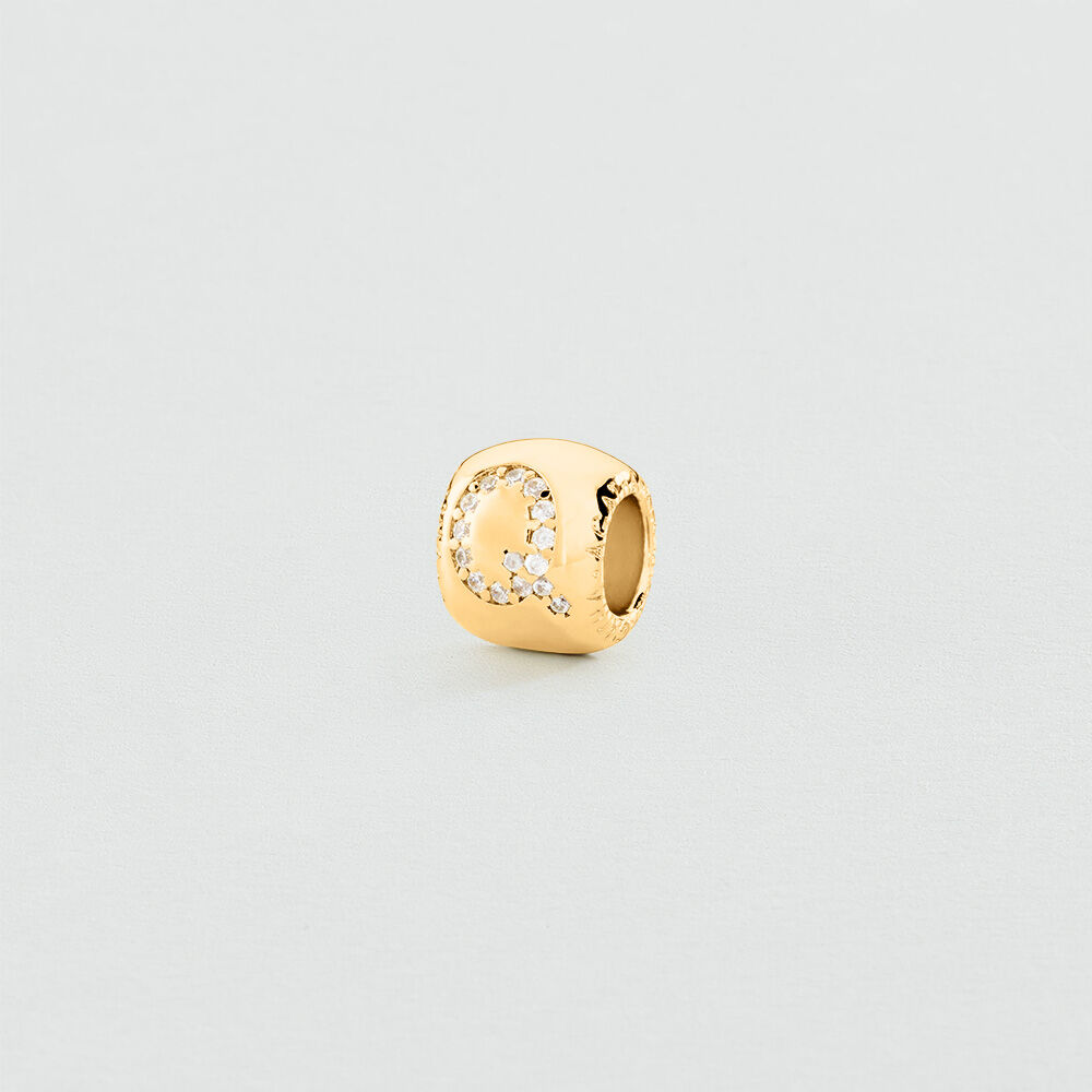 Colgante LUCKY - Cristal / Dorado - Joyas  | Agatha
