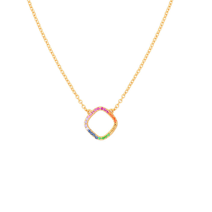 Collar corto SISSI - Multicolor / Oro - Collares  | Agatha