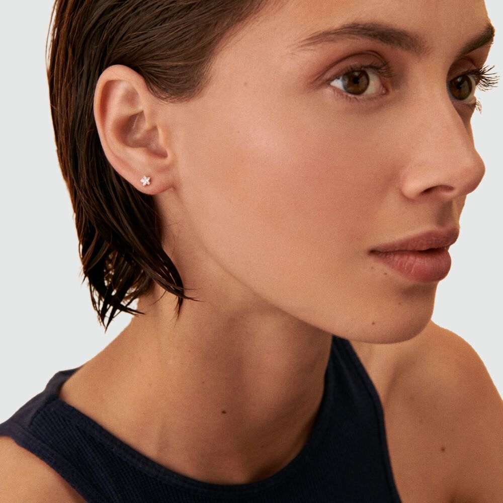 Piercing mini MIX & MATCH - Cristal / Plateado - Piercings  | Agatha