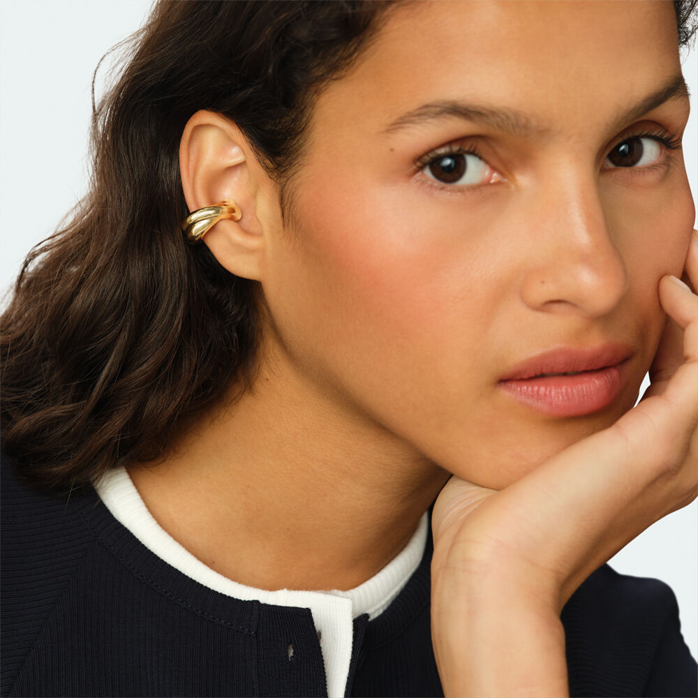 Earcuff XOXO - Dorado - Pendientes  | Agatha
