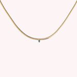 Collar corto NEITH - Verde / Dorado - Collares  | Agatha