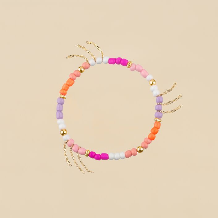 Pulsera de cadena RODEO - Multicolor / Oro - Pulseras  | Agatha