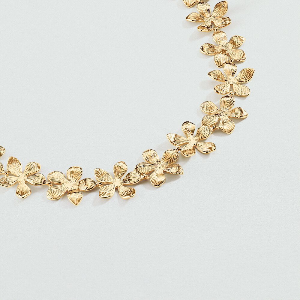 Collar corto BLOOM - Dorado - Collar corto  | Agatha