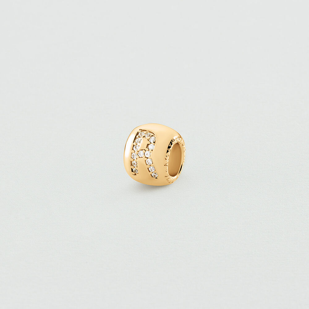 Colgante LUCKY - Cristal / Dorado - Joyas  | Agatha