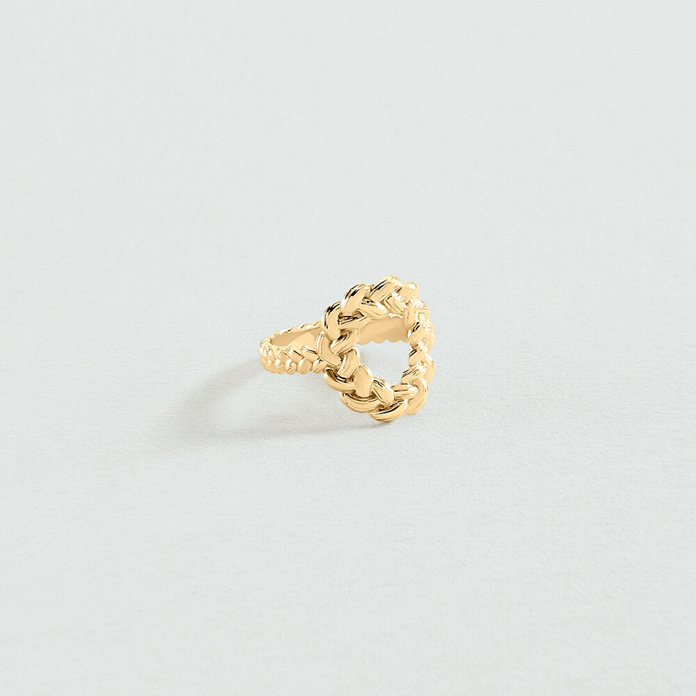 Anillo fino TRESSE - Dorado - Anillos de fantasía  | Agatha