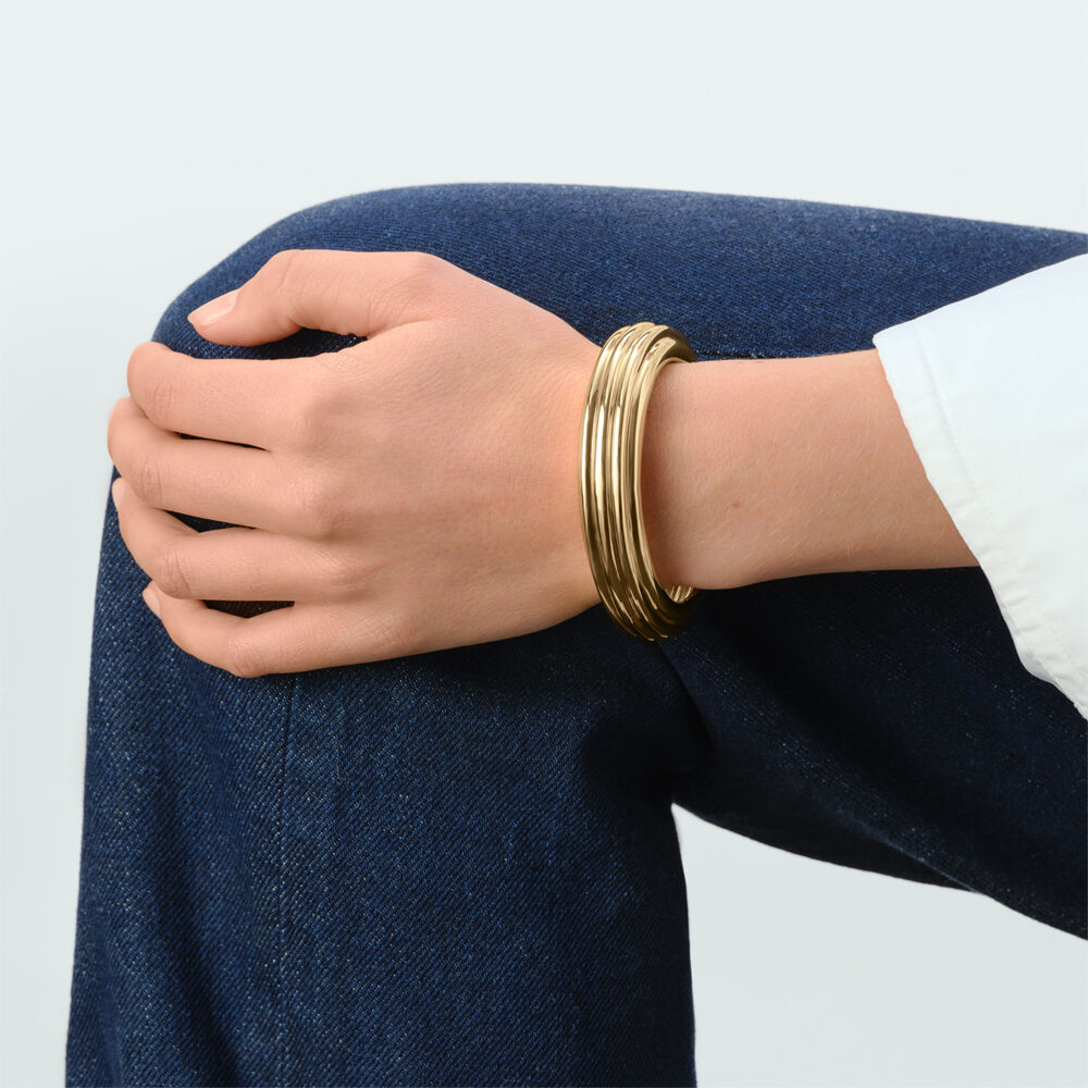 Pulsera r&iacute;gida MADELEINE - Dorado - Pulsera r&iacute;gida  | Agatha