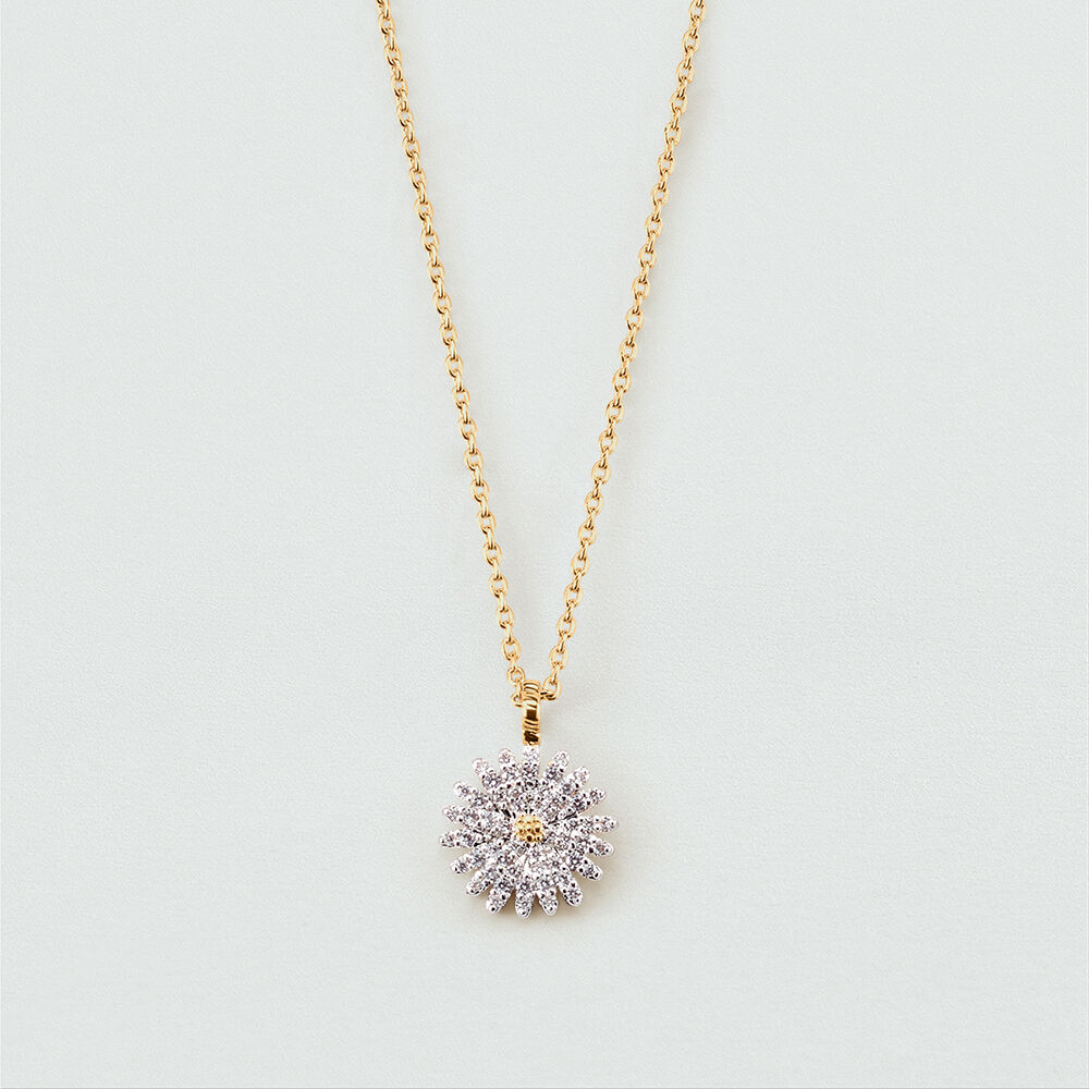 Collar corto BLOSSOM - Cristal / Dorado - Collar corto  | Agatha