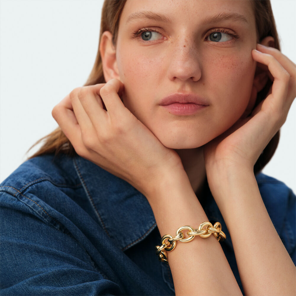 Pulsera de cadena XOXO - Dorado - Pulsera de cadena  | Agatha