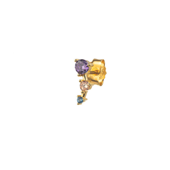Piercing mini MULTICO - Purpura / Azul - Piercings  | Agatha