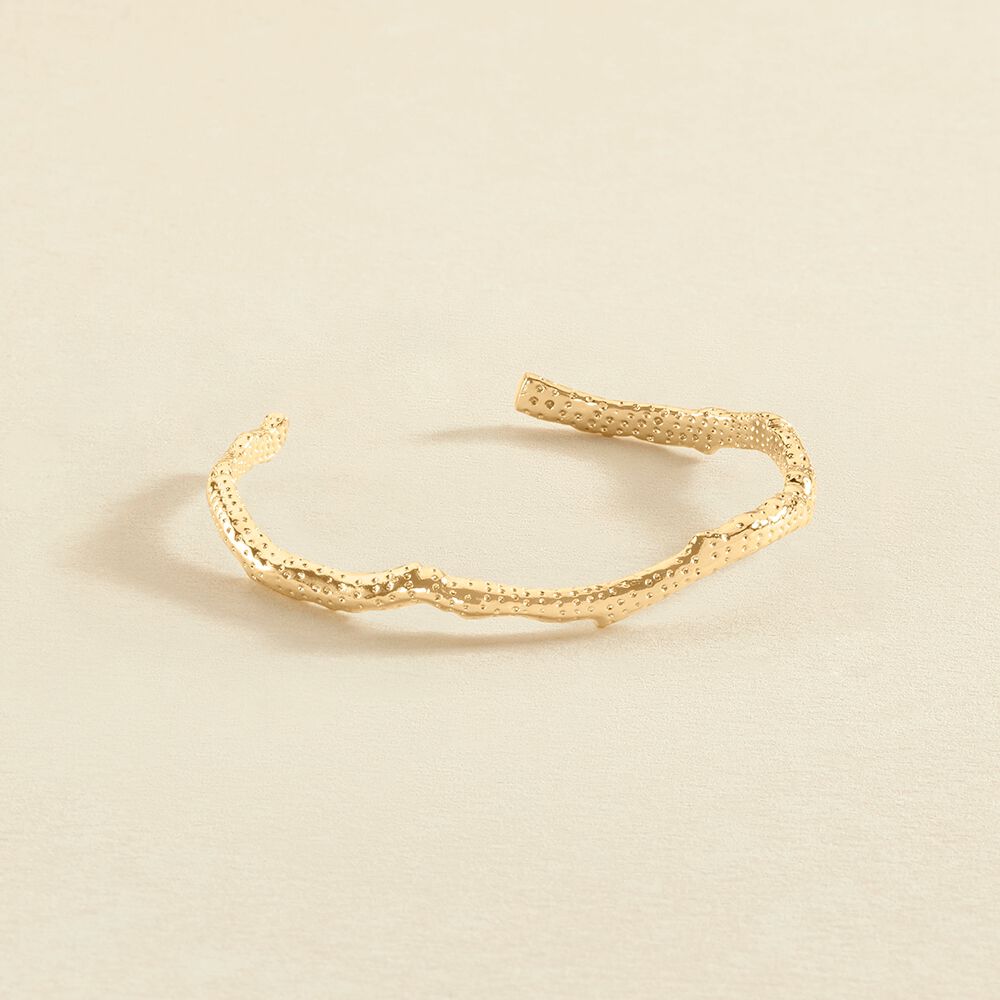 Pulsera rígida ILIOS - Dorado - Pulsera rígida  | Agatha