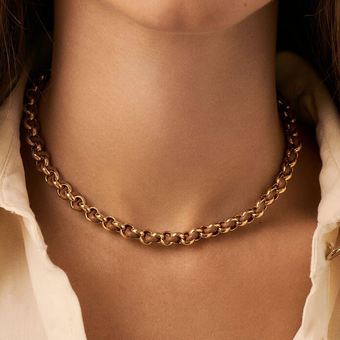 Collar midi TWIGGY - oro / camello - Collares  | Agatha