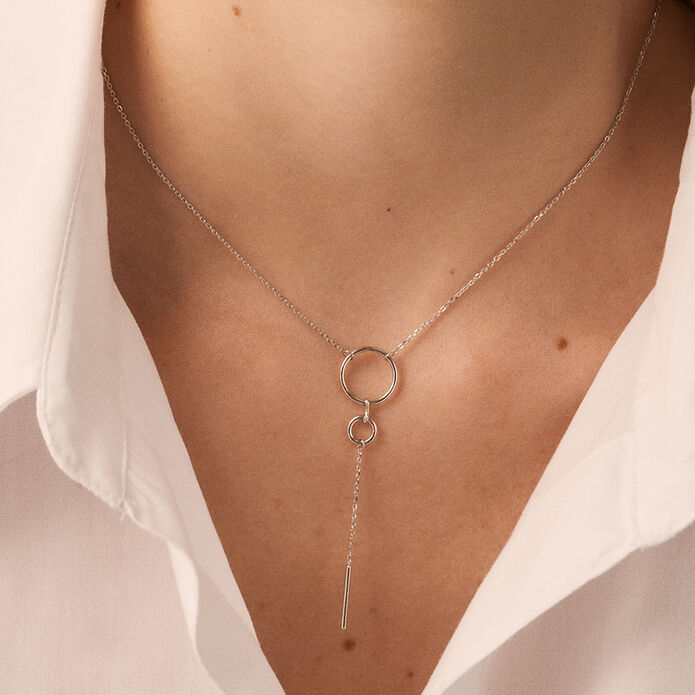 Collar largo PHILRING - Plata - Collares  | Agatha