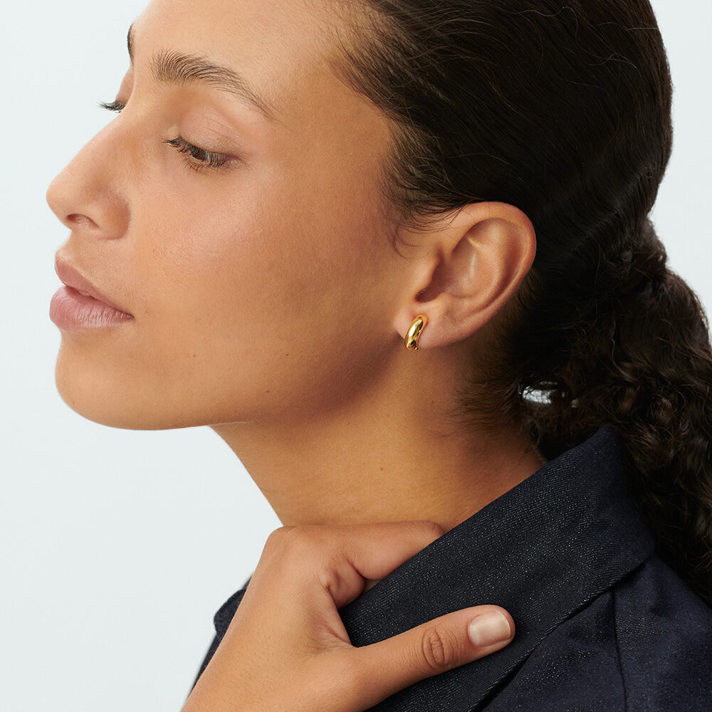 Pendientes de clip CRIOLLAS - Dorado - Pendientes de clip  | Agatha