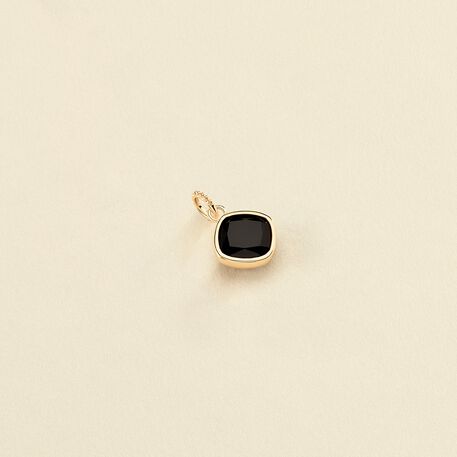 Colgante AMULETO DE LUZ - Negro / Oro - Colgante  | Agatha
