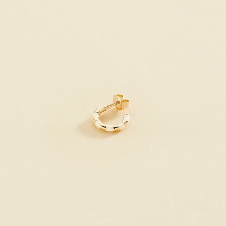 Piercing criolla MIX & MATCH - Blanco / Oro - Piercings  | Agatha