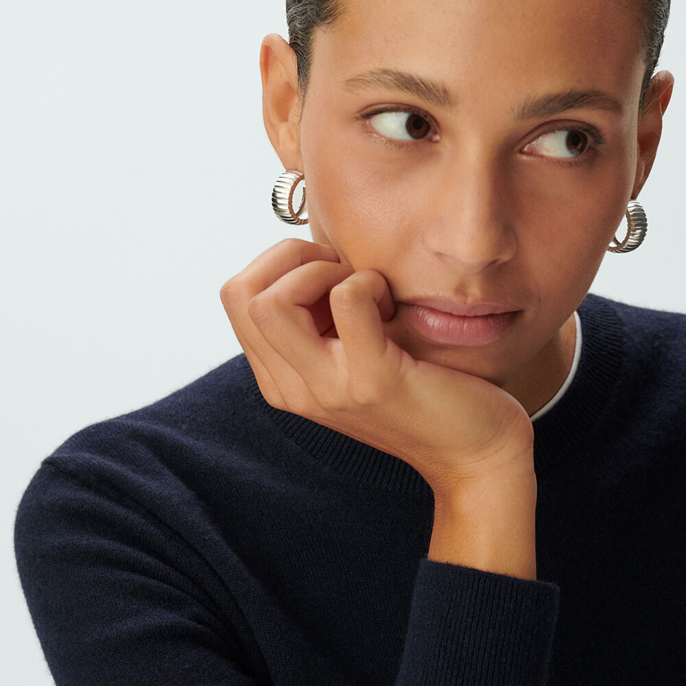 Criollas EAR5BE - Plateado - Criollas  | Agatha