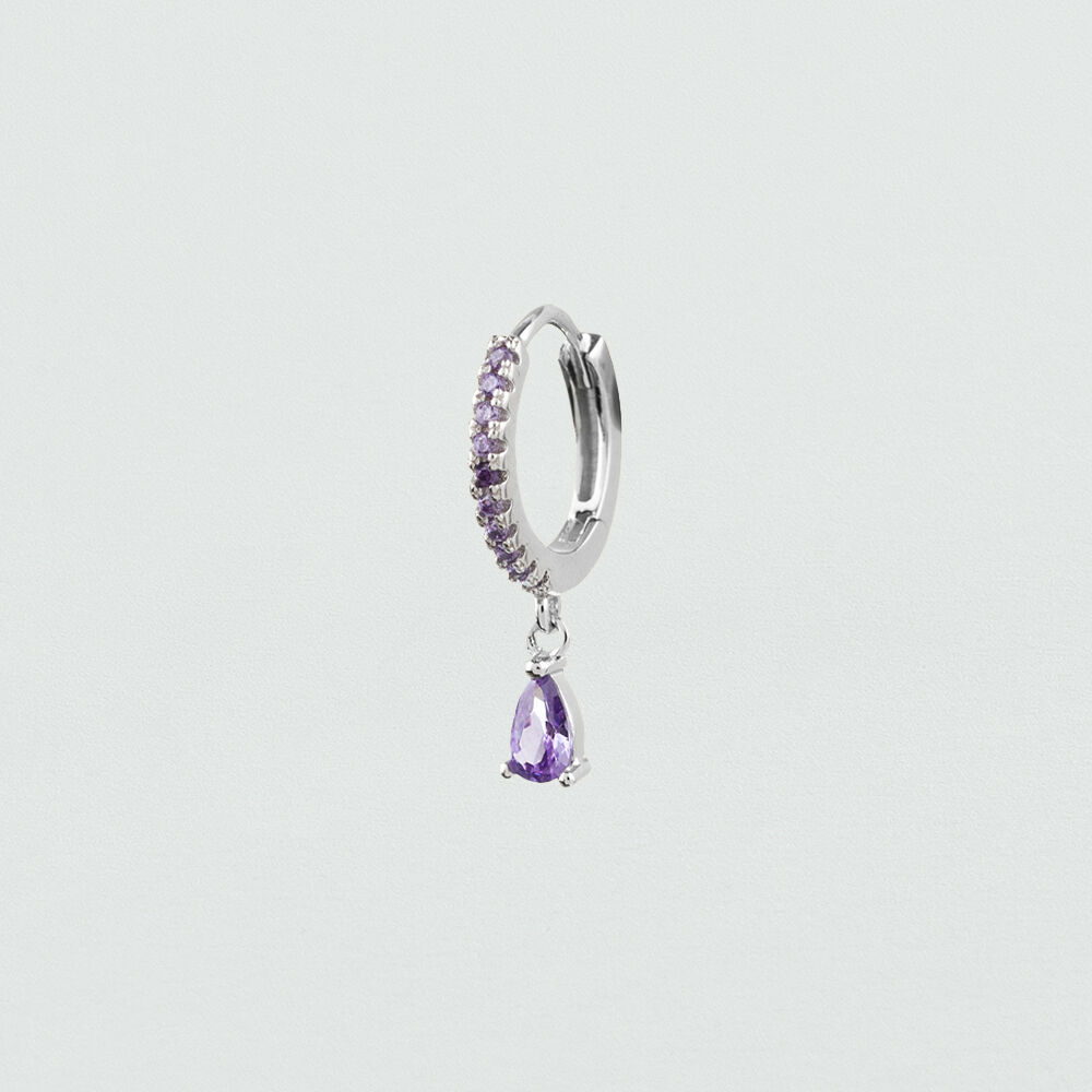 Piercing criolla RADIOSA - Lila - Piercings  | Agatha